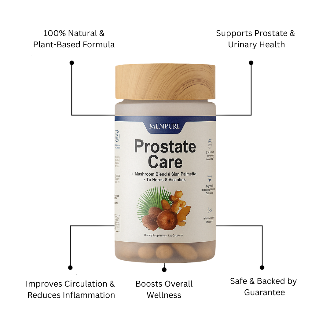 Natural Prostate Wellness Formula for Men’s Vitality